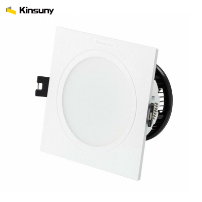 new design warm white square dimmable smd led downlight