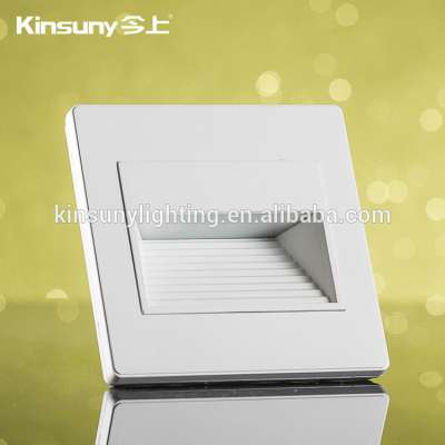 indoor led stair wall light square led step wall light recessed foot wall light